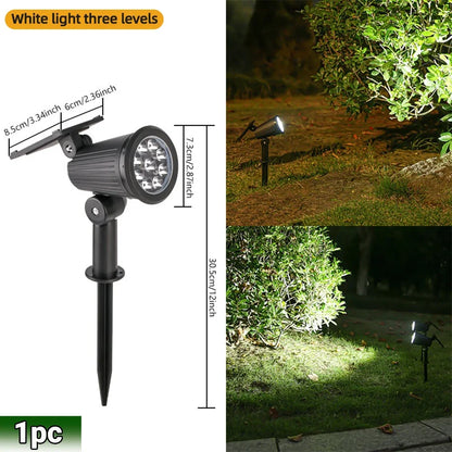 9 LED RGB Solar Spot Lights