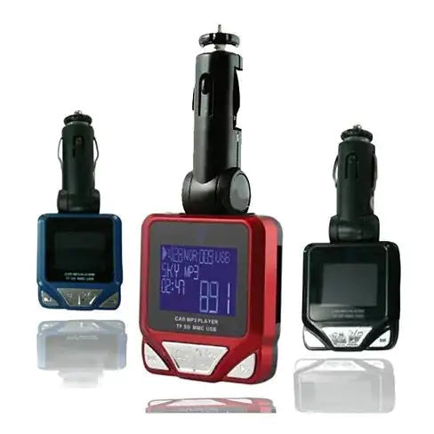 Bluetooth and FM Wireless Broadcaster in Car music player for Smartphones