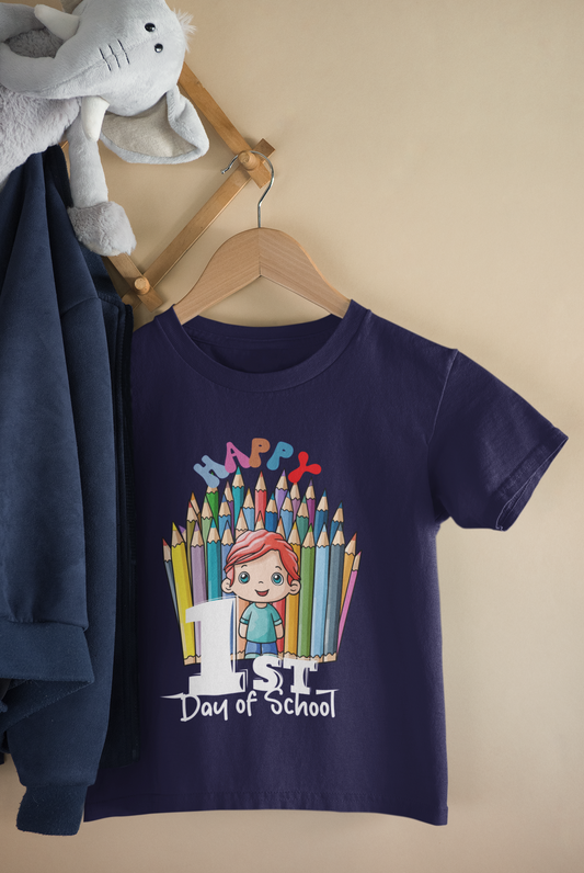 Designed Kids Back to School Graphic Print T-shirts