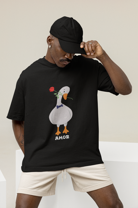 Graphic Designed Goose My Love Unisex Comfort Styled T-shirts