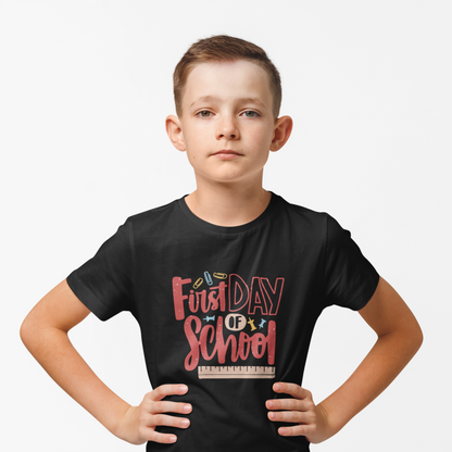 Designed Kids Back to School Graphic Print T-shirts