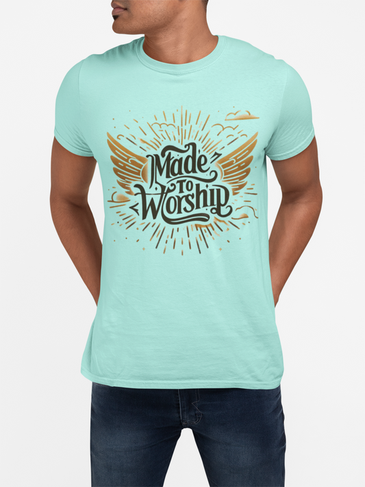 Christian Gospel Unisex Made to Worship T-Shirt