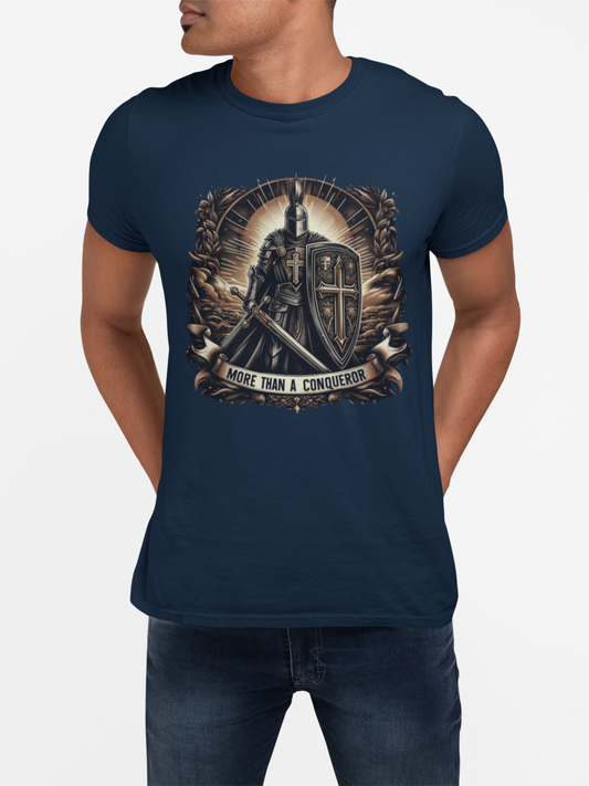 Christian Gospel Unisex More Than A Conqueror T-Shirt