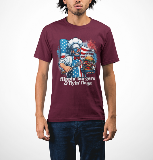 US Flag Day Commemorative Graphic T-shirts, Patriotic Funny Flag day T-shirts