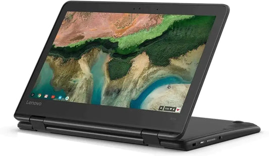 Lenovo 300e Chromebook 2nd Gen Touchscreen Laptop 11.6in 2 in 1 Laptop AMD A4-9th 2.5GHz 4GB RAM 32GB SSD Chrome OS (Renewed)